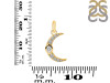 Crystal & White Topaz Pendant CST-RDP-691.