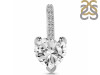 Crystal & White Topaz Pendant CST-RDP-819.