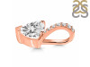 Crystal & White Topaz Pendant CST-RDP-819.