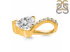 Crystal & White Topaz Pendant CST-RDP-819.