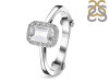 Crystal & White Topaz Ring CST-RDR-1787.