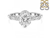 Crystal & White Topaz Ring CST-RDR-2182.
