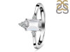 Crystal & White Topaz Ring CST-RDR-2194.