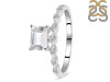 Crystal & White Topaz Ring CST-RDR-2199.