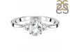 Crystal & White Topaz Ring CST-RDR-2213.