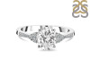 Crystal & White Topaz Ring CST-RDR-2219.