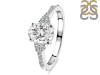 Crystal & White Topaz Ring CST-RDR-2219.