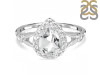 Crystal & White Topaz Ring CST-RDR-2243.
