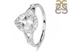 Crystal & White Topaz Ring CST-RDR-2243.