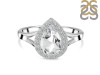Crystal & White Topaz Ring CST-RDR-2253.