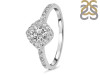 Crystal & White Topaz Ring CST-RDR-2260.