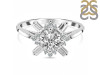 Crystal & White Topaz Ring CST-RDR-2264.