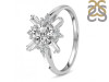 Crystal & White Topaz Ring CST-RDR-2264.