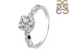 Crystal & White Topaz Ring CST-RDR-2269.