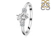 Crystal & White Topaz Ring CST-RDR-2285.