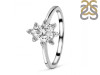 Crystal & White Topaz Ring CST-RDR-2305.