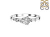 Crystal & White Topaz Ring CST-RDR-2389.