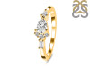 Crystal & White Topaz Ring CST-RDR-2389.