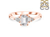 Crystal & White Topaz Ring CST-RDR-2397.