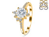 Crystal & White Topaz Ring CST-RDR-2404.