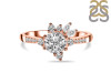 Crystal & White Topaz Ring CST-RDR-2406.