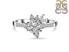 Crystal & White Topaz Ring CST-RDR-2406.