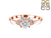 Crystal & White Topaz Ring CST-RDR-2418.