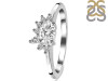 Crystal & White Topaz Ring CST-RDR-2418.