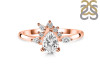 Crystal & White Topaz Ring CST-RDR-2431.