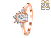 Crystal & White Topaz Ring CST-RDR-2431.