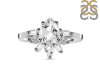 Crystal & White Topaz Ring CST-RDR-2521.