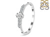 Crystal & White Topaz Ring CST-RDR-2532.