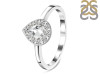 Crystal & White Topaz Ring CST-RDR-2535.