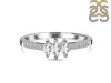 Crystal & White Topaz Ring CST-RDR-2540.