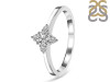 Crystal & White Topaz Ring CST-RDR-2541.