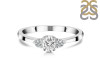 Crystal & White Topaz Ring CST-RDR-2542.