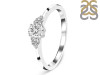 Crystal & White Topaz Ring CST-RDR-2542.