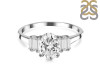 Crystal & White Topaz Ring CST-RDR-2861.