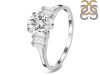 Crystal & White Topaz Ring CST-RDR-2861.