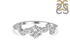 Crystal & White Topaz Ring CST-RDR-2981.