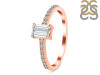 Crystal & White Topaz Ring CST-RDR-3118.