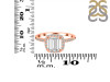 Crystal & White Topaz Ring CST-RDR-3119.