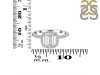 Crystal & White Topaz Ring CST-RDR-3119.