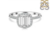 Crystal & White Topaz Ring CST-RDR-3119.