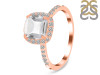 Crystal & White Topaz Ring CST-RDR-3119.