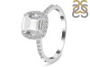 Crystal & White Topaz Ring CST-RDR-3119.
