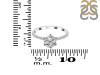 Crystal & White Topaz Ring CST-RDR-3140.