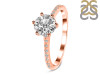Crystal & White Topaz Ring CST-RDR-3140.