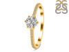 Crystal & White Topaz Ring CST-RDR-3143.