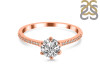 Crystal & White Topaz Ring CST-RDR-3144.